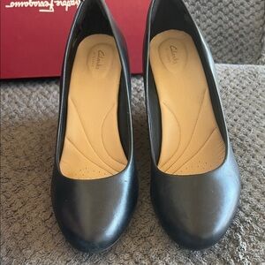 Clarks Women's Elegant Black Heels